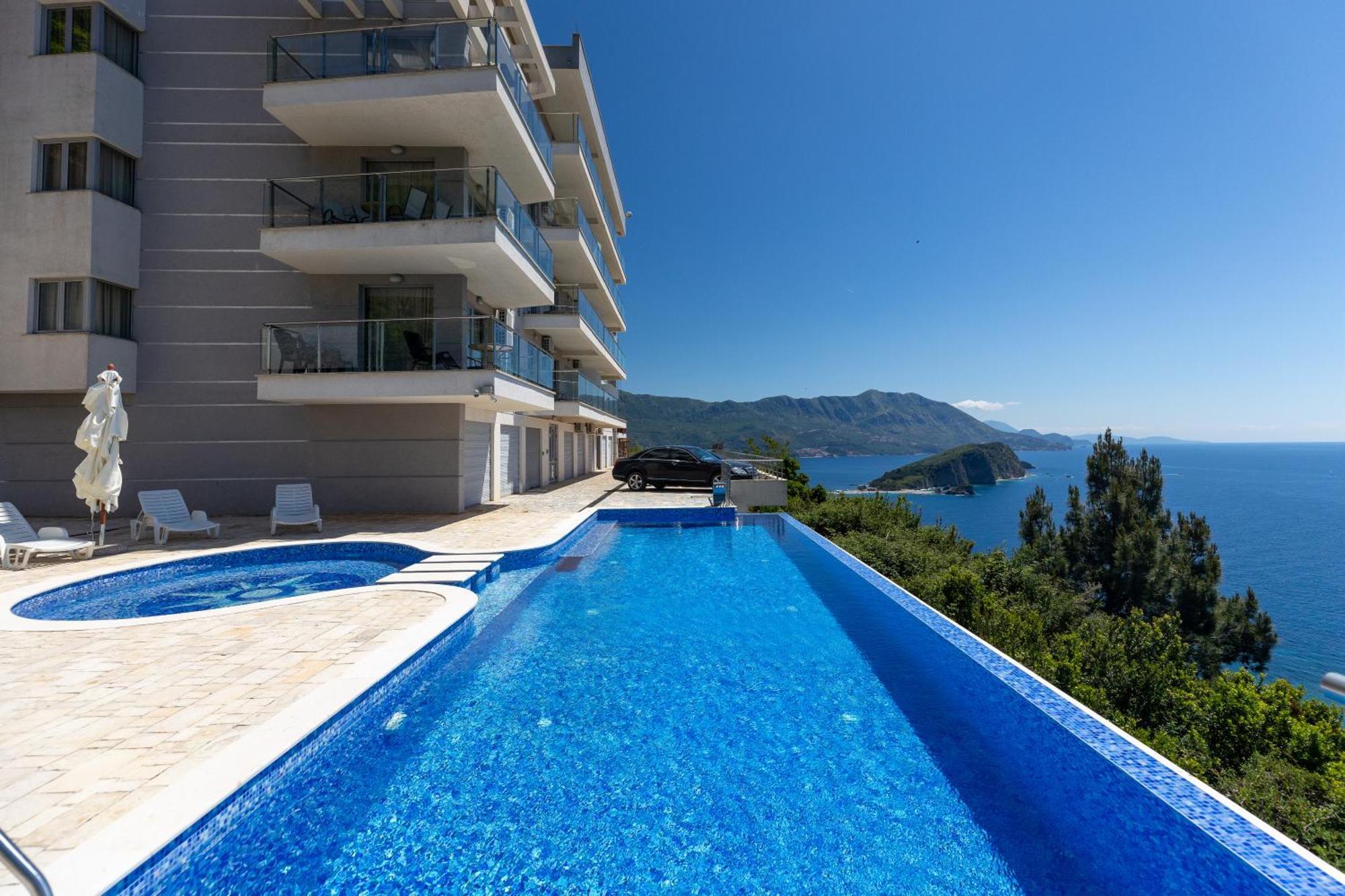 Appartement Tophill Altezza Premium - Best View And Pool à Budva Extérieur photo